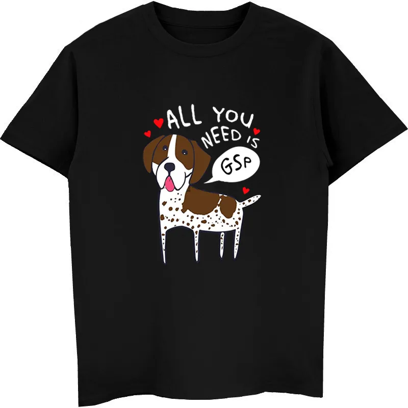 Custom Print Men O-neck T-shirt All You Need Is German Shorthair Pointer Funny T Shirt Hip Hop Tees Tops Streetwear Harajuku
Custom Print Men O-neck T-shirt All You Need Is German Shorthair Pointer Funny T Shirt Hip Hop Tees Tops Streetwear Harajuku