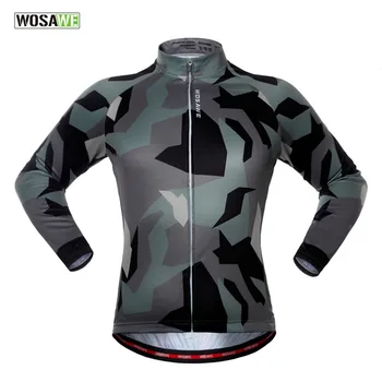 WOSAWE Men Cycling Jersey Long Sleeve Outdoor Sports Bicycle Clothing Breathable Quick Dry MTB Bike Sportswear Ropa Ciclismo
WOSAWE Men Cycling Jersey Long Sleeve Outdoor Sports Bicycle Clothing Breathable Quick Dry MTB Bike Sportswear Ropa Ciclismo