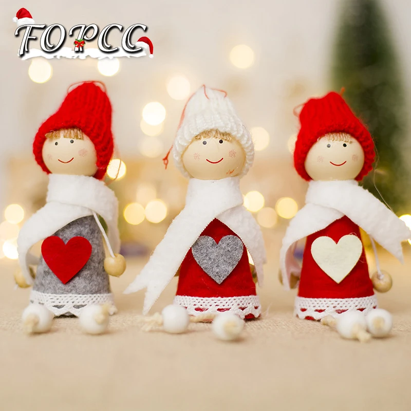 Creative Kawaii Angel Puppet Doll Christmas Tree Decoration Christmas Decoration For Home Mini Love Xmas Ornaments Pendant Gifts
Creative Kawaii Angel Puppet Doll Christmas Tree Decoration Christmas Decoration For Home Mini Love Xmas Ornaments Pendant Gifts
