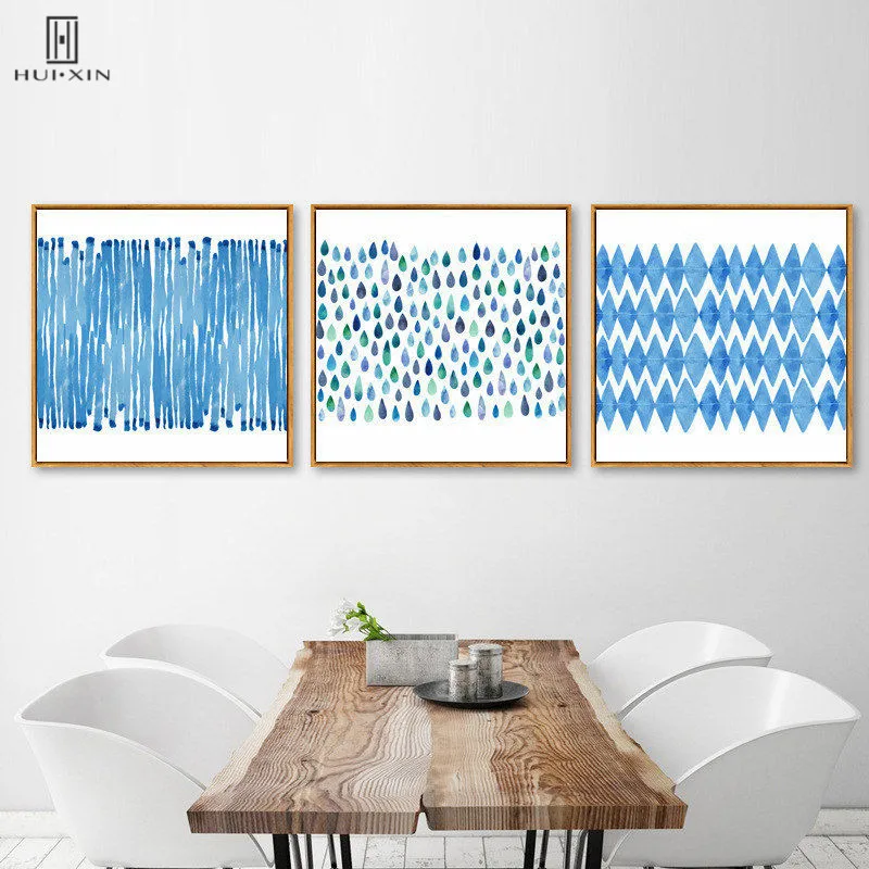 Different Shades Of Blue As The Main Color Of These Decorative Modern Personalized Canvas Paintings For Home Restaruant Decor
Different Shades Of Blue As The Main Color Of These Decorative Modern Personalized Canvas Paintings For Home Restaruant Decor