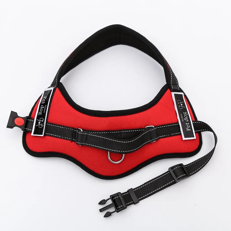 Luxury Collar Reflective Police K9 Soft Harness | DogsMall-International