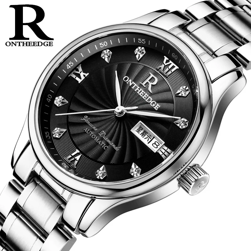 RZY003 Mannen Horloge Luxury Black Men's Watch Water Resistant Stainless Steel Watches Man Clock Quartz Wristwatch With Date
RZY003 Mannen Horloge Luxury Black Men's Watch Water Resistant Stainless Steel Watches Man Clock Quartz Wristwatch With Date