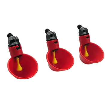 2 pcs Chicken Coop Waterer Fowl Poultry Chick Feeder Water Drinker Bird Automatic Drinking Bowls Farm Supplies
2 pcs Chicken Coop Waterer Fowl Poultry Chick Feeder Water Drinker Bird Automatic Drinking Bowls Farm Supplies