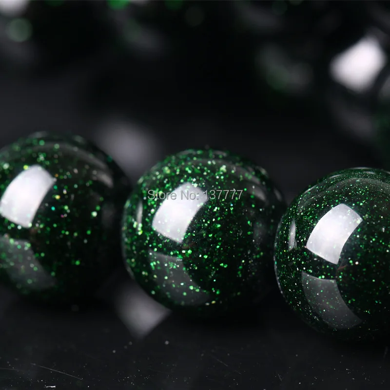 Natural 6 8 10 12 14 mm Dark Midnight Green Goldstone 8mm Round Beads / 15.5 Inch Strand
Natural 6 8 10 12 14 mm Dark Midnight Green Goldstone 8mm Round Beads / 15.5 Inch Strand