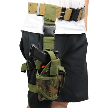 Right Drop Leg bag Pistol Gun Thigh Holster Pouch Holder Army Outdoor CS Hunting Accessory Bag Military Tactical Leggings Set
Right Drop Leg bag Pistol Gun Thigh Holster Pouch Holder Army Outdoor CS Hunting Accessory Bag Military Tactical Leggings Set