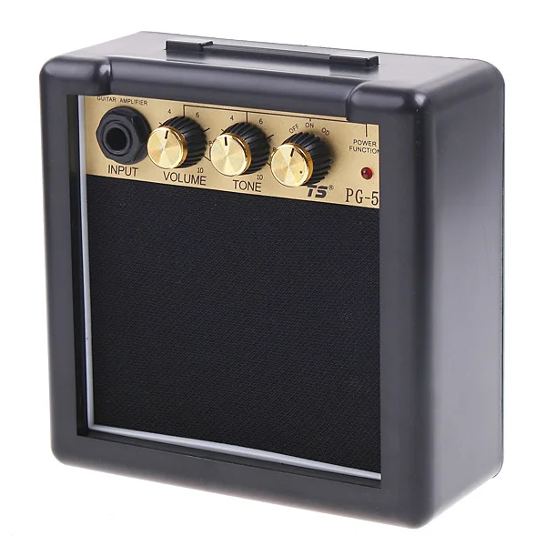 PG-5 Electric Guitar Amplifier 5W Guitar Amp Amplifier Speaker Volume Tone Control High Quality Guitar Parts & Accessories
PG-5 Electric Guitar Amplifier 5W Guitar Amp Amplifier Speaker Volume Tone Control High Quality Guitar Parts & Accessories