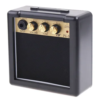 PG-5 Electric Guitar Amplifier 5W Guitar Amp Amplifier Speaker Volume Tone Control High Quality Guitar Parts & Accessories
PG-5 Electric Guitar Amplifier 5W Guitar Amp Amplifier Speaker Volume Tone Control High Quality Guitar Parts & Accessories