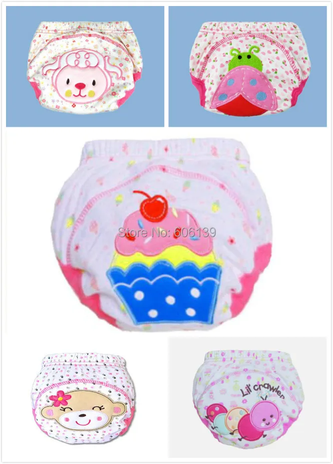 Водонепроницаемое нижнее белье для маленьких девочек 5 шт./лот|newborn underwear|baby training