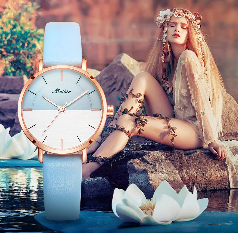 MEIBIN 2018 New Brand Ladies Watches Fashion Women Quartz Watch Genuine Leather Casual Wristwatch Relogio Feminino Gifts Clocks
MEIBIN 2018 New Brand Ladies Watches Fashion Women Quartz Watch Genuine Leather Casual Wristwatch Relogio Feminino Gifts Clocks