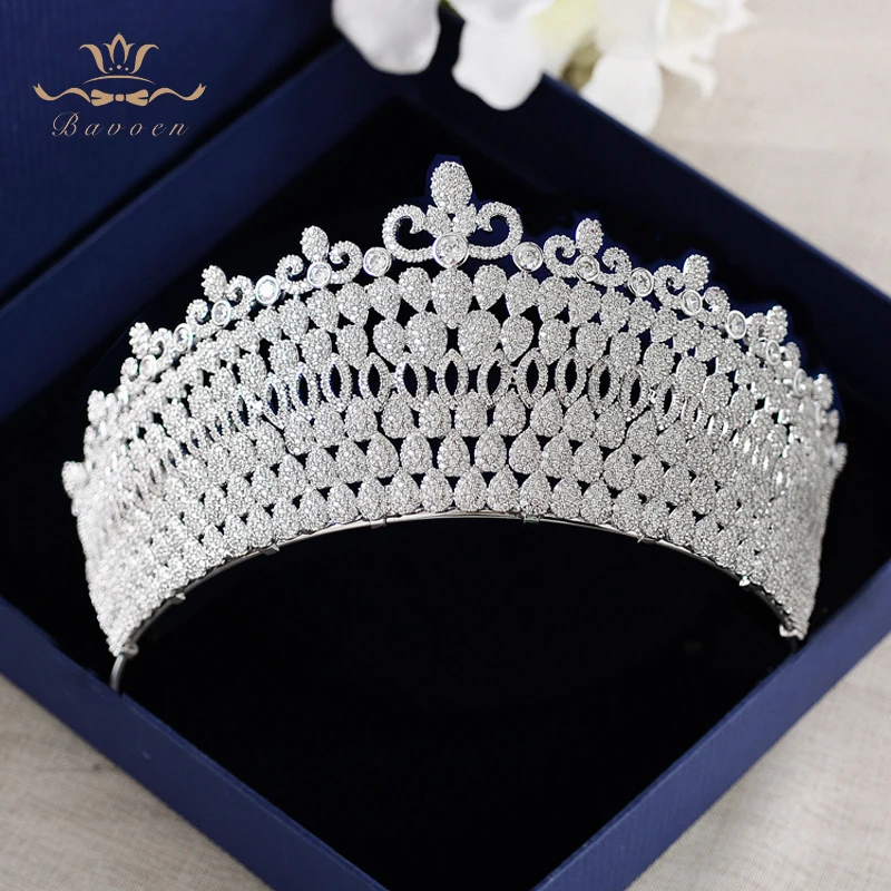 Top Quality Royal Vintage Oversize Crystal Wedding Crowns Full Zircon Brides Hair Accessories Sparkling Prom Queen Hair Jewelry
Top Quality Royal Vintage Oversize Crystal Wedding Crowns Full Zircon Brides Hair Accessories Sparkling Prom Queen Hair Jewelry
