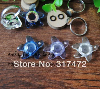 FREE SHIP! 20set/lot colorful starfish art vial pendant perfume pendant Finger Ring DIY NEW
FREE SHIP! 20set/lot colorful starfish art vial pendant perfume pendant Finger Ring DIY NEW