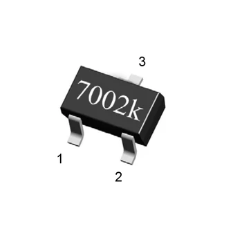 100pcs N-Channel High Density Trench MOSFET 60V, 0.5A GN2N7002K 0ESD Protected Up To 2KV
100pcs N-Channel High Density Trench MOSFET 60V, 0.5A GN2N7002K 0ESD Protected Up To 2KV