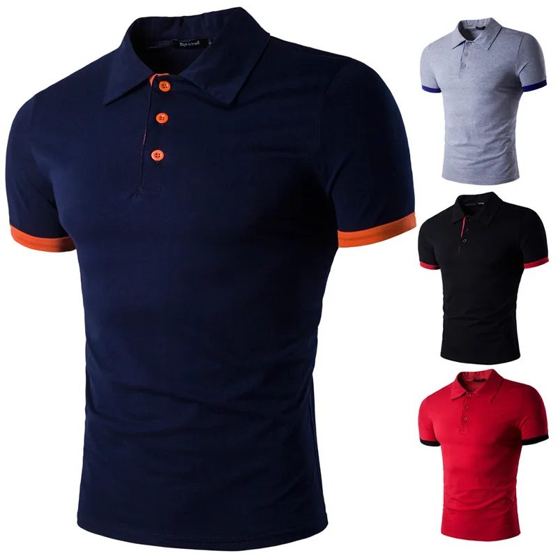 ZY 2019 Solid Short Sleeve Shirt Brands Desiger Breathable Men Polo Shirt Lapel Collar Smart Casual Poloshirts Camiseta Polo
ZY 2019 Solid Short Sleeve Shirt Brands Desiger Breathable Men Polo Shirt Lapel Collar Smart Casual Poloshirts Camiseta Polo