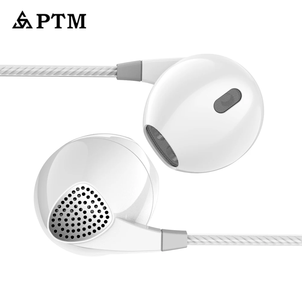 PTM Official P10C Earphone Bass Sound Headset With Microphone Headsfree For Mobile Phones Iphone Xiaomi Samsung fone de ouvido
PTM Official P10C Earphone Bass Sound Headset With Microphone Headsfree For Mobile Phones Iphone Xiaomi Samsung fone de ouvido