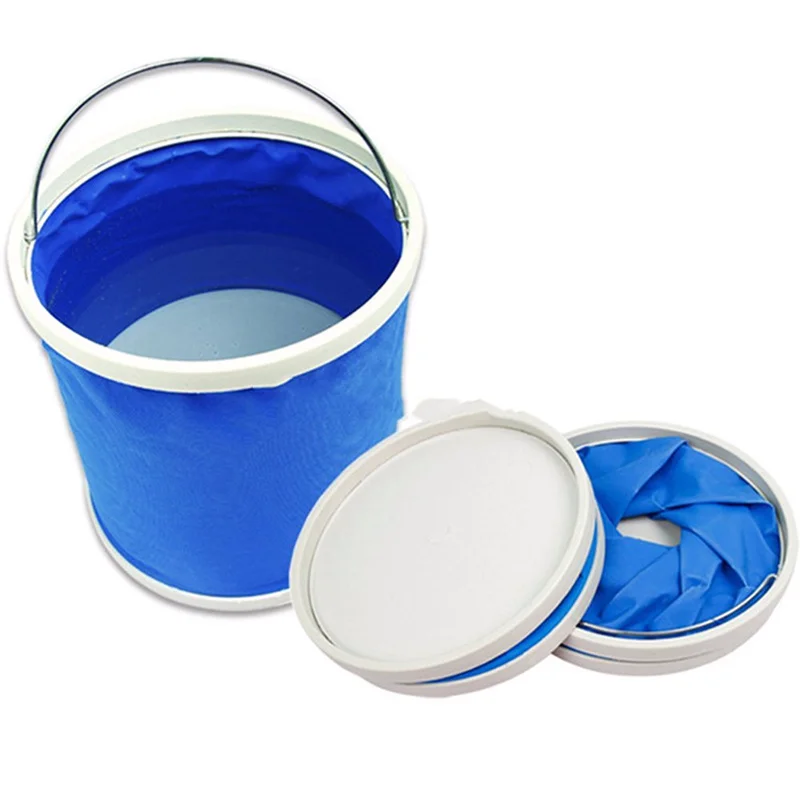 11L Portable Bucket Collapsible Multi-function Outdoor Bucket Camping Hiking Hiking Fishing Washing Container
11L Portable Bucket Collapsible Multi-function Outdoor Bucket Camping Hiking Hiking Fishing Washing Container