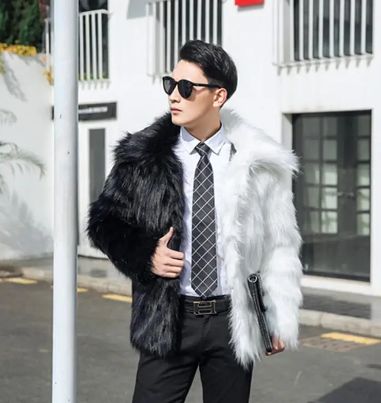 Black white splice faux mink leather jacket mens winter thicken warm fur leather coat men jackets jaqueta de couro fashion
Black white splice faux mink leather jacket mens winter thicken warm fur leather coat men jackets jaqueta de couro fashion