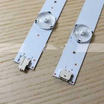 40 inch DLED40GK4X10 Original LED Strips w/ Optical Lens Fliter TV Panel Backlight Lamps Total 10 LED Beads 822mm
40 inch DLED40GK4X10 Original LED Strips w/ Optical Lens Fliter TV Panel Backlight Lamps Total 10 LED Beads 822mm