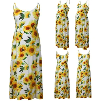 Maternity 2019 Fashion Dresses Summer Women Sleeveless Pregnancy Flower Ladies Print Sunflower Slip Dress Clothes Sexy Dress
Maternity 2019 Fashion Dresses Summer Women Sleeveless Pregnancy Flower Ladies Print Sunflower Slip Dress Clothes Sexy Dress