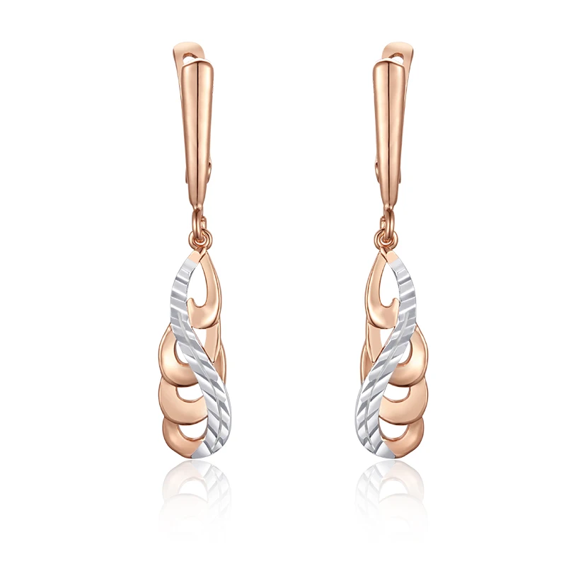 FJ 4 Style Long Earring For Women 585 Rose Gold Color Crystal Drop Earring Dangle Earring
FJ 4 Style Long Earring For Women 585 Rose Gold Color Crystal Drop Earring Dangle Earring