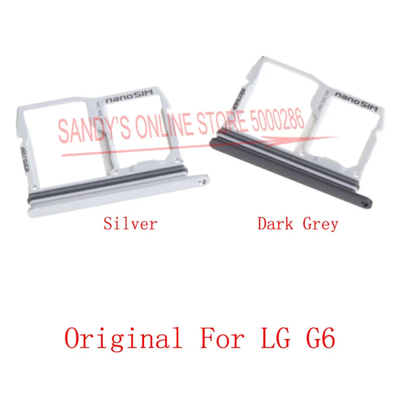 1 Pcs/Lot New Original Micro Sim Card Tray Holder Slot SD Card Holder Reader For LG G6 H870 G600 US997 VS988 With Waterproof
1 Pcs/Lot New Original Micro Sim Card Tray Holder Slot SD Card Holder Reader For LG G6 H870 G600 US997 VS988 With Waterproof