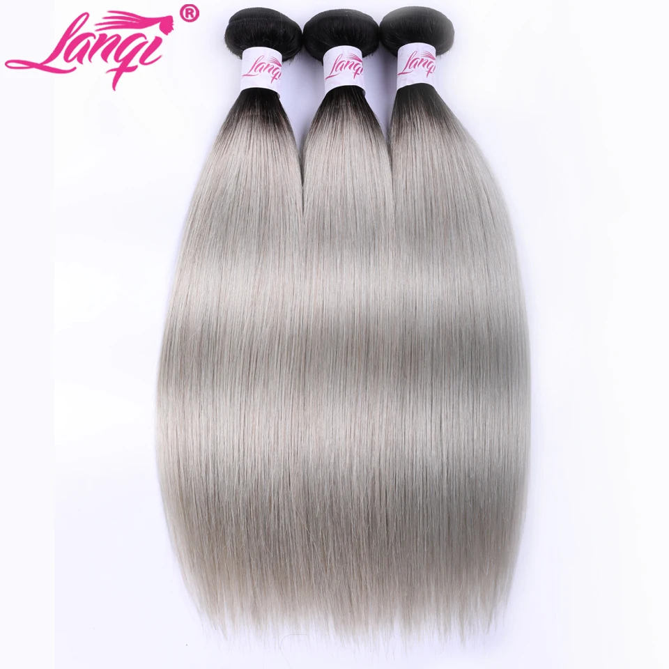 T1B/Grey Ombre Human Hair Brazilian Straight Hair 3 Bundles Deals Lanqi Human Hair Weave Gray Non Remy Hair Weave Bundles
T1B/Grey Ombre Human Hair Brazilian Straight Hair 3 Bundles Deals Lanqi Human Hair Weave Gray Non Remy Hair Weave Bundles