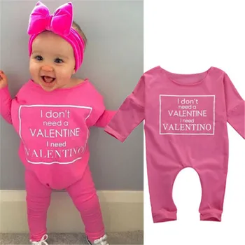 2017 Pink Casual Letter Kids Girls Rompers Jumpsuits One Pieces Spring New Baby Girls Rompers for Girls
2017 Pink Casual Letter Kids Girls Rompers Jumpsuits One Pieces Spring New Baby Girls Rompers for Girls