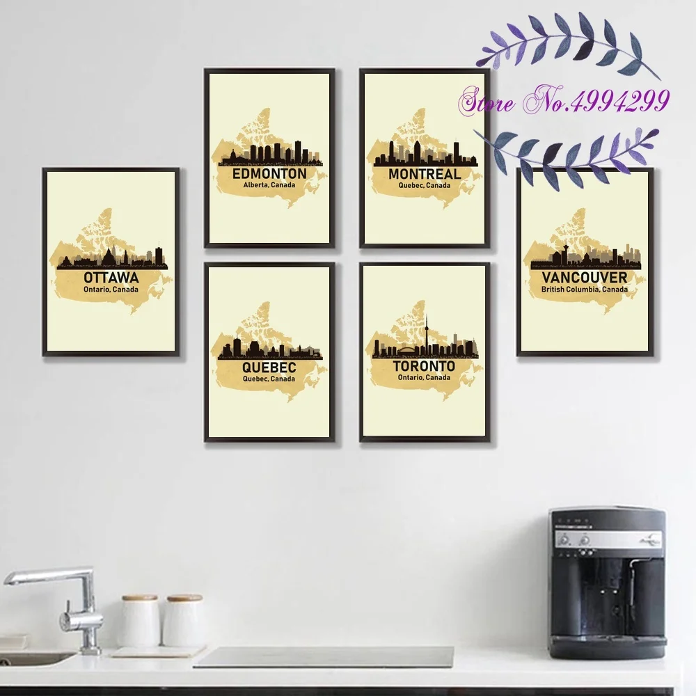Edmonton Montreal Ottawa Quebec Toronto Vancouver Victoria Winnipeg Canada Golden Skylines Poster Canvas Art Print Home Decor
Edmonton Montreal Ottawa Quebec Toronto Vancouver Victoria Winnipeg Canada Golden Skylines Poster Canvas Art Print Home Decor