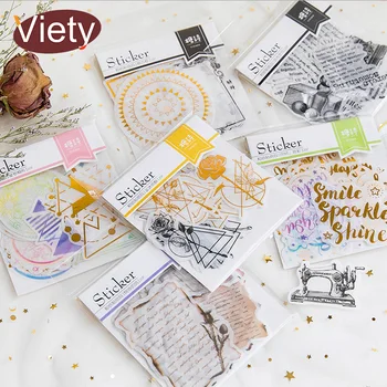 20 pcs/lot Vintage Bronzing decoration mini paper sticker DIY diary planner decorative sticker album scrapbook stationery
20 pcs/lot Vintage Bronzing decoration mini paper sticker DIY diary planner decorative sticker album scrapbook stationery