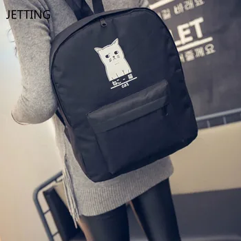 Cat Print College Style Casual Backpack Women Girls Cute Cartoon Backpack School Canvas Bags For Teenager
Cat Print College Style Casual Backpack Women Girls Cute Cartoon Backpack School Canvas Bags For Teenager