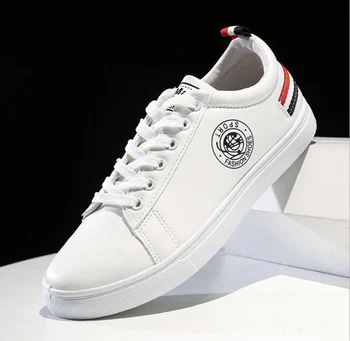 Fashion Lace Small White Shoes Tri-color Stripes with Stamp Lace Men's Shoes Lightweight Comfortable Hot Sneakers
Fashion Lace Small White Shoes Tri-color Stripes with Stamp Lace Men's Shoes Lightweight Comfortable Hot Sneakers