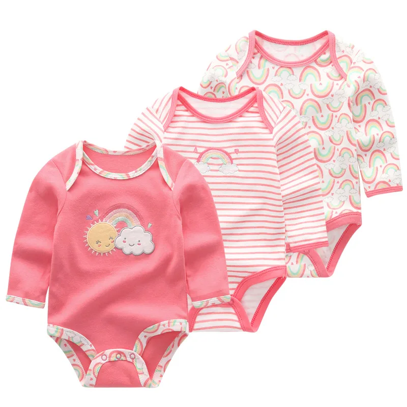 3 PCS/LOT baby boy girl Clothing Sets Cotton long sleeve Rompers Newborn baby Clothes
3 PCS/LOT baby boy girl Clothing Sets Cotton long sleeve Rompers Newborn baby Clothes