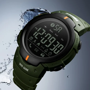 Luxury Brand SKMEI Sport Men Smart Watch Waterproof Calorie Pedometer Military Wristwatch Fashion Men Sports Watches Bracelet
Luxury Brand SKMEI Sport Men Smart Watch Waterproof Calorie Pedometer Military Wristwatch Fashion Men Sports Watches Bracelet