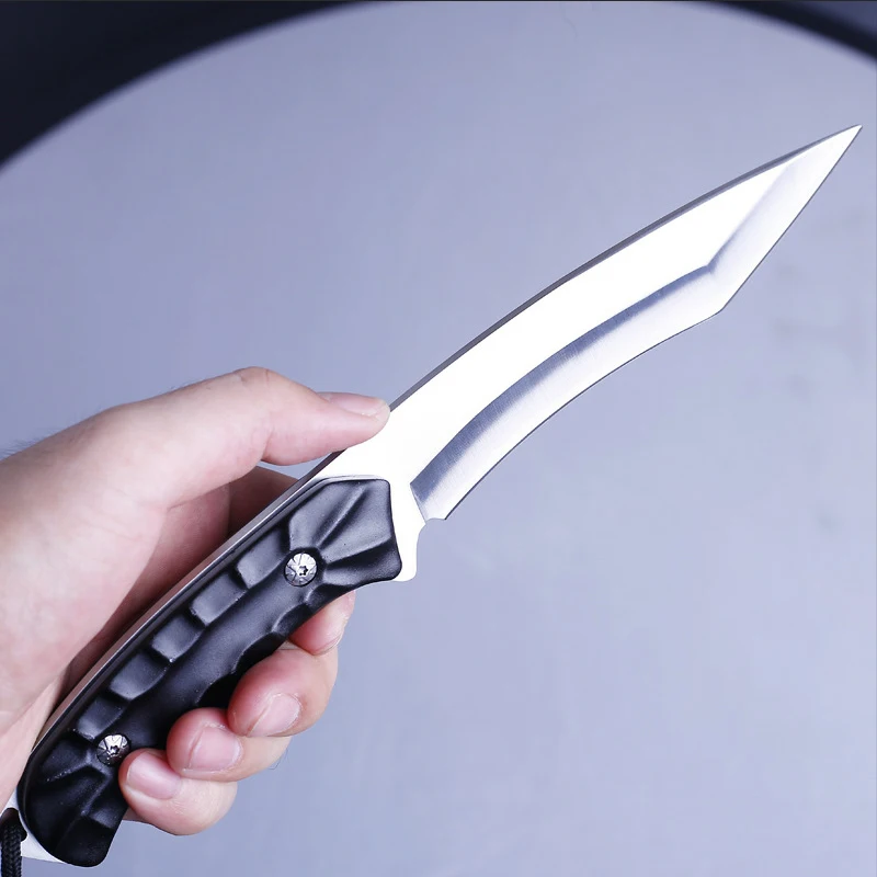 Tactical Knife Outdoor Army Hunting EDC Tools Survival Rescue Knives High Hardne Fixed Blade Straight Knives Camping & Hiking
Tactical Knife Outdoor Army Hunting EDC Tools Survival Rescue Knives High Hardne Fixed Blade Straight Knives Camping & Hiking