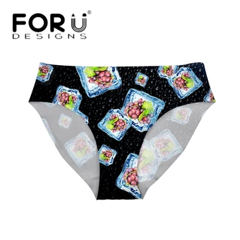 FORUDESIGNS Funny Fruit Iced Grapes Print Women Sexy Panties Fitness Girls Tralceless Underwear Ultra-thin Soft Seamless Briefs
FORUDESIGNS Funny Fruit Iced Grapes Print Women Sexy Panties Fitness Girls Tralceless Underwear Ultra-thin Soft Seamless Briefs