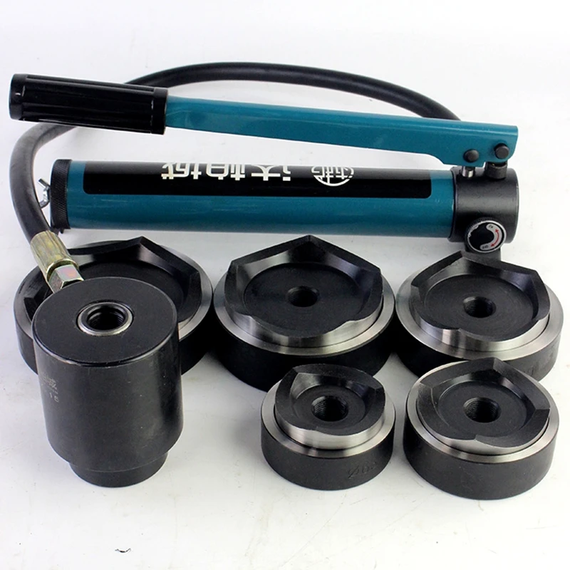 Hydraulic Knockout Tool Hydraulic Hole Making Tools Hydraulic Hole Punch Tool SYK-15 with the die range from 63mm to 114mm
Hydraulic Knockout Tool Hydraulic Hole Making Tools Hydraulic Hole Punch Tool SYK-15 with the die range from 63mm to 114mm