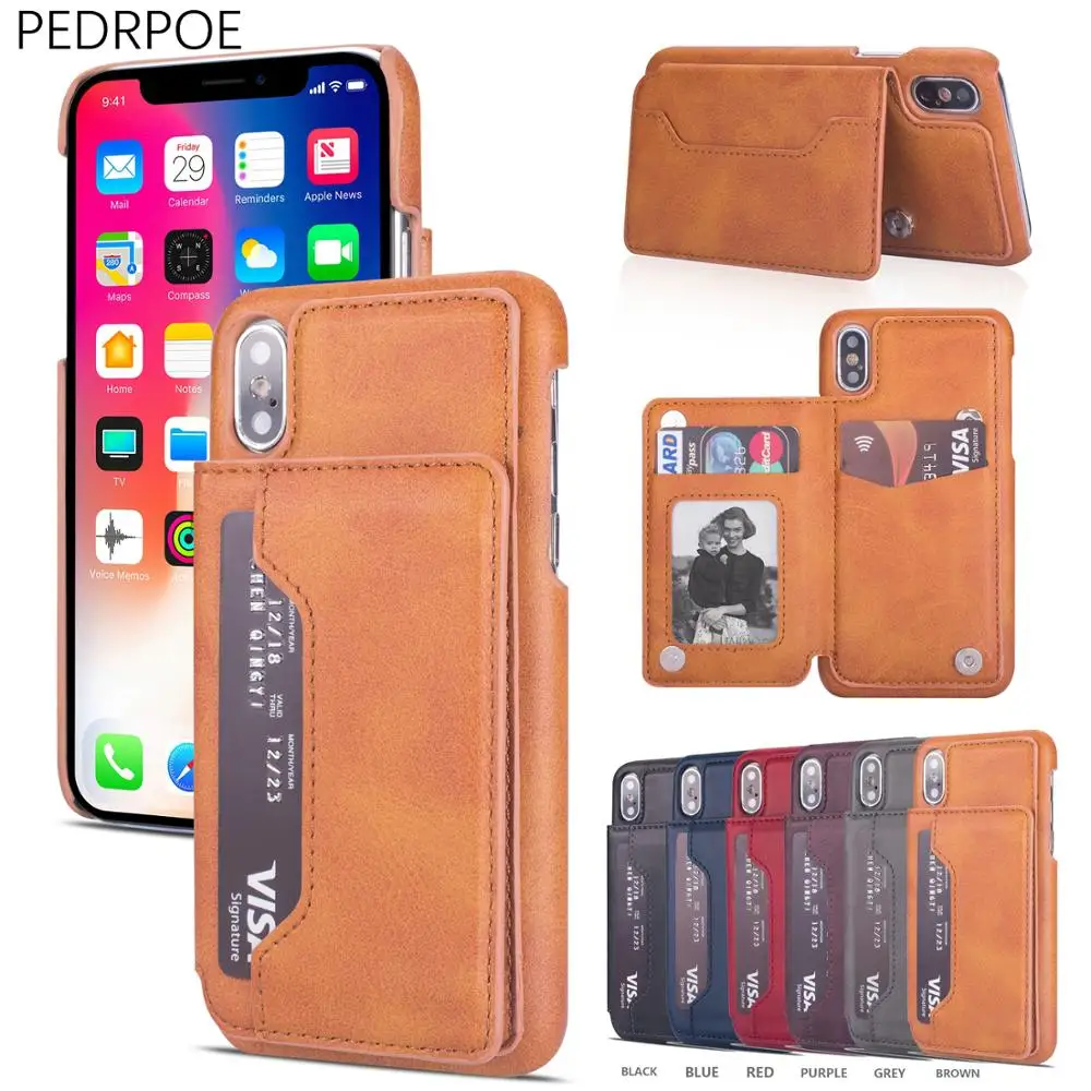 Leather Case For iPhone X 7 8 Plus 6 6s Plus Flip Card Holders Cover Protection Phone Coque For iPhone XR XS Max Luxury Cases
Leather Case For iPhone X 7 8 Plus 6 6s Plus Flip Card Holders Cover Protection Phone Coque For iPhone XR XS Max Luxury Cases