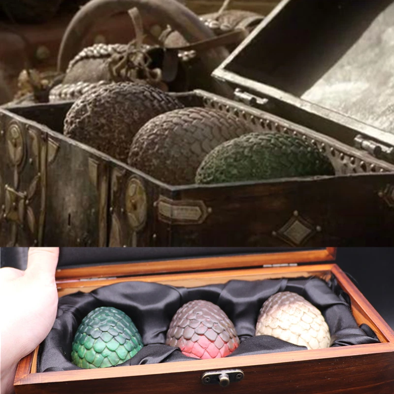 Movie TV Series Game of Thrones Daenerys Targaryen Dragon Egg Periphery Cosplay Prop Accessories Model Collection Set Gift Toy
Movie TV Series Game of Thrones Daenerys Targaryen Dragon Egg Periphery Cosplay Prop Accessories Model Collection Set Gift Toy