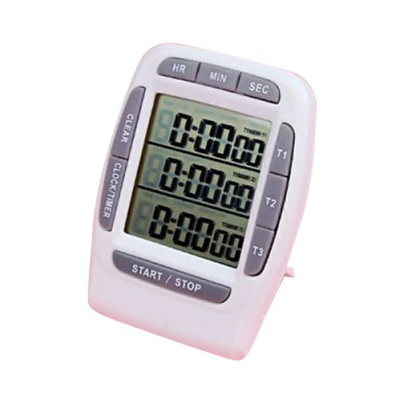 Multifunctional Stopwatch ABS Portable Stopwatch Interval Timer Displays Hr / Min / Sec AM / PM 99 hours Clock Count Up Timer
Multifunctional Stopwatch ABS Portable Stopwatch Interval Timer Displays Hr / Min / Sec AM / PM 99 hours Clock Count Up Timer