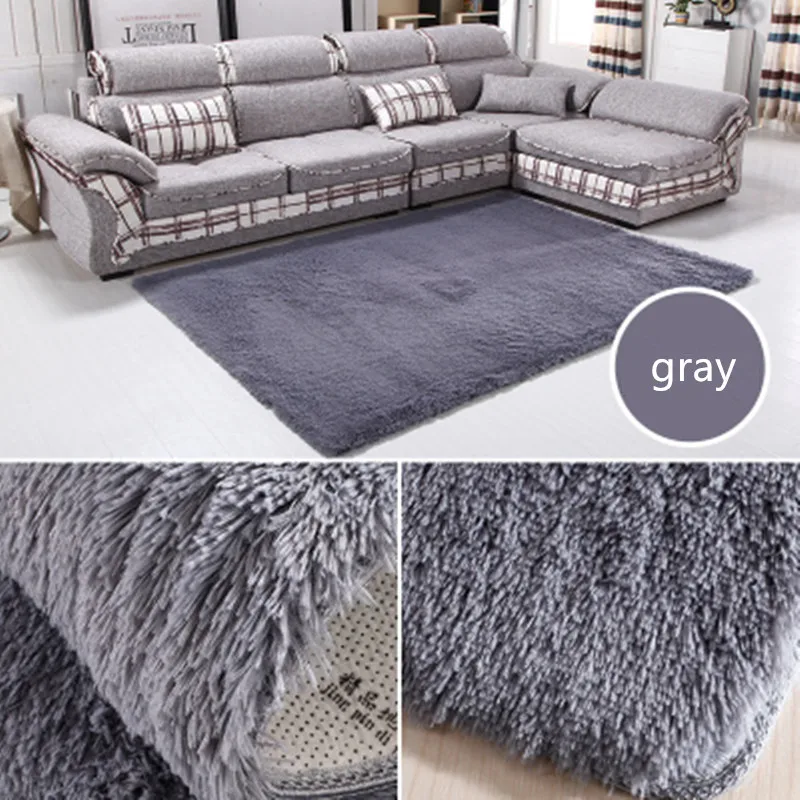 140*200cm Large Size Plush Shaggy Thicken Soft Carpet Area Rugs Slip Resistant Floor Mats For Living Room Bedroom Home Supplies 
140*200cm Large Size Plush Shaggy Thicken Soft Carpet Area Rugs Slip Resistant Floor Mats For Living Room Bedroom Home Supplies