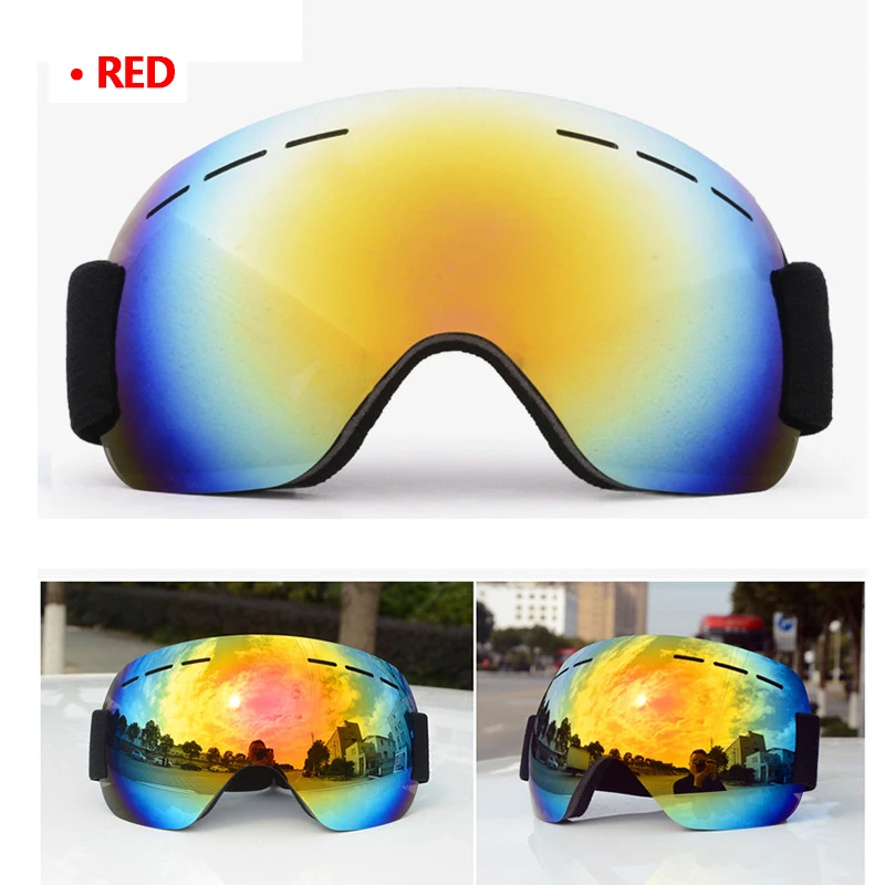 Adult Ski Glasses Anti-fog Dual-Lens UV Skiing Goggles Snow Skiing Snowboard Winter Sport Sunglasses Motocross Eyewear
Adult Ski Glasses Anti-fog Dual-Lens UV Skiing Goggles Snow Skiing Snowboard Winter Sport Sunglasses Motocross Eyewear