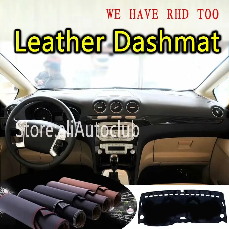 For Ford S-max 2006 2007 2009 2010 2011 2012 2013 2014 2015 Leather Dashmat Dashboard Cover Dash Mat Carpet Custom Car Styling
For Ford S-max 2006 2007 2009 2010 2011 2012 2013 2014 2015 Leather Dashmat Dashboard Cover Dash Mat Carpet Custom Car Styling