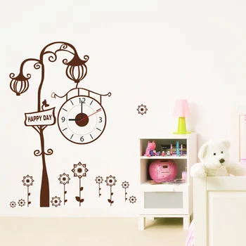 New arrival top selling fashion new Modern clock watch Wall Stickers brown creative tree living room wall clock stickers
New arrival top selling fashion new Modern clock watch Wall Stickers brown creative tree living room wall clock stickers