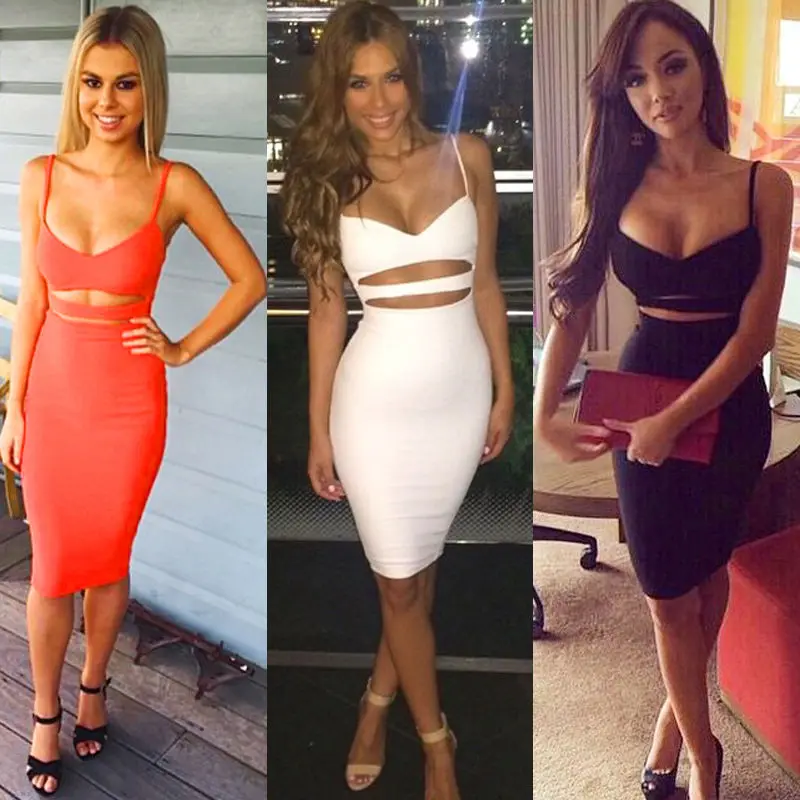 Hirigin Sexy Women 4 Colors Sleeveless O-Neck Bandage Bodycon Evening Party Sexy Knee Dress
Hirigin Sexy Women 4 Colors Sleeveless O-Neck Bandage Bodycon Evening Party Sexy Knee Dress