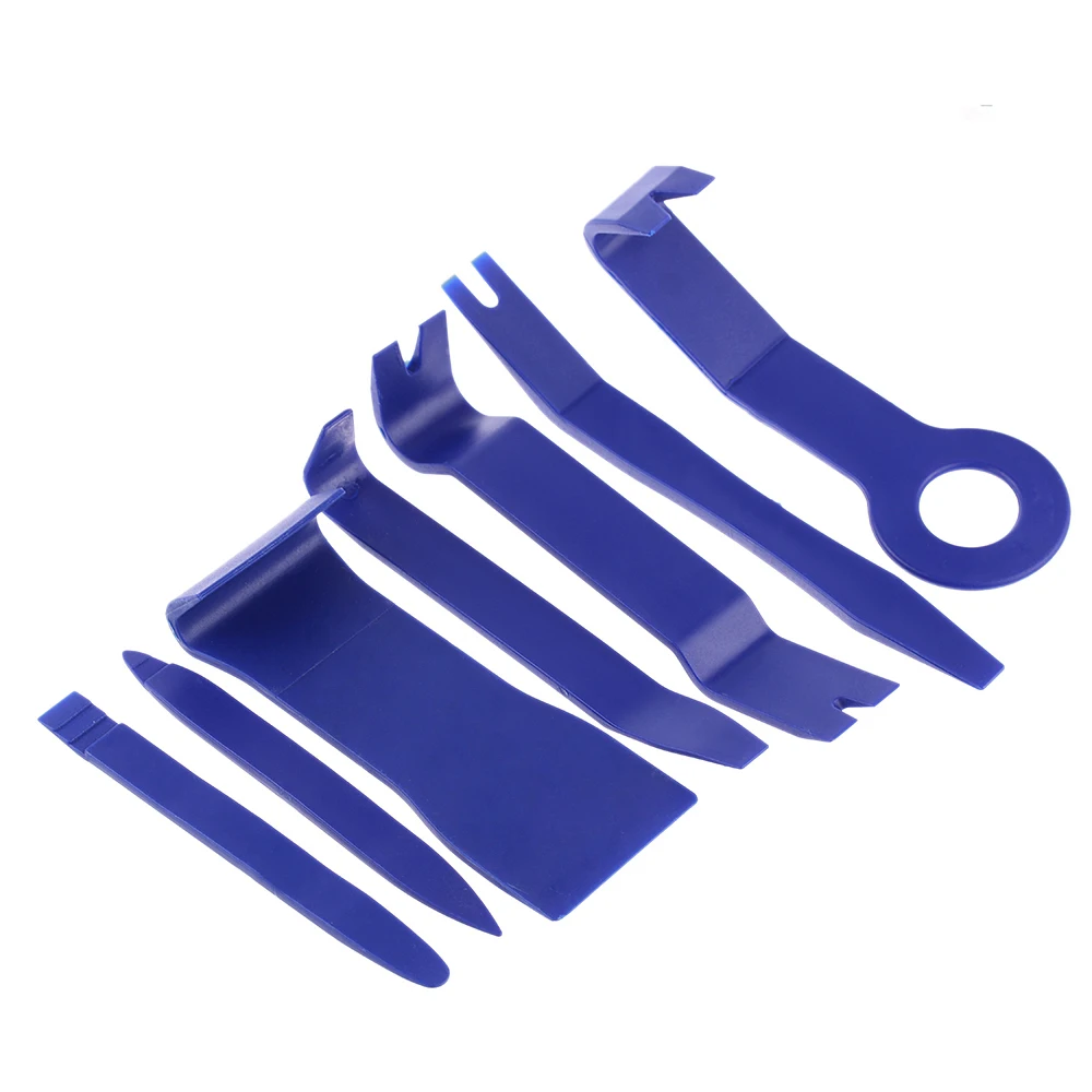 7Pcs Car DIY Car Pry Repair Tool Kit Radio Panel Interior Door Clip Panel Pry Tool Trim Dashboard Removal Tool Set
7Pcs Car DIY Car Pry Repair Tool Kit Radio Panel Interior Door Clip Panel Pry Tool Trim Dashboard Removal Tool Set