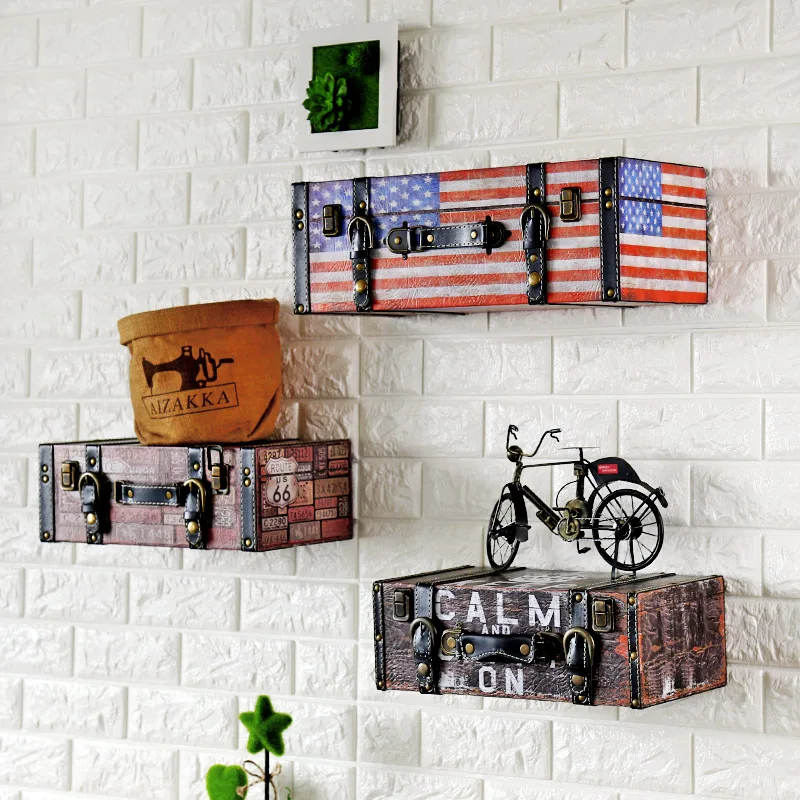 Retro Shabby Chic Home Decor Ktv Bar Cafe Wall Decoration Plate Pu Leather Painting Luggage Suitcase Box Vintage Home Decor
Retro Shabby Chic Home Decor Ktv Bar Cafe Wall Decoration Plate Pu Leather Painting Luggage Suitcase Box Vintage Home Decor