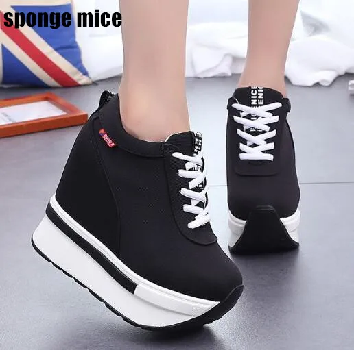 New Breathable Platform shoes Increase invisibility within 10cm women's Travel shoes wedges casual sneakers high heel shoes Z211
New Breathable Platform shoes Increase invisibility within 10cm women's Travel shoes wedges casual sneakers high heel shoes Z211