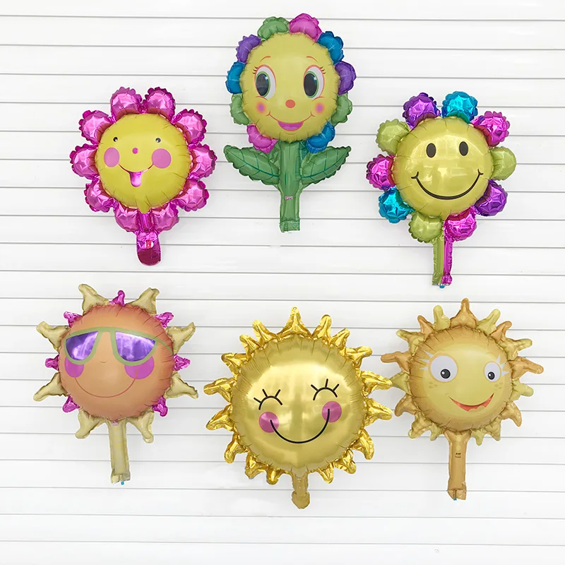 50psc/lot mini Sun smile sunflower balloon air Aluminum foil balloon birthday party decorations kids toy baby shower Supplies
50psc/lot mini Sun smile sunflower balloon air Aluminum foil balloon birthday party decorations kids toy baby shower Supplies