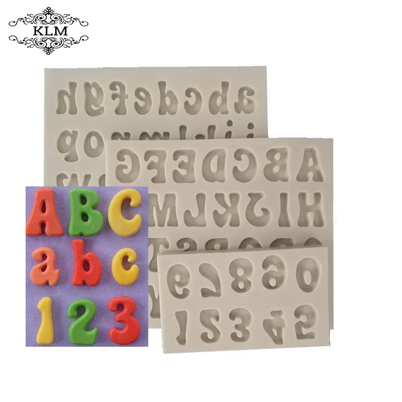 KLM-00184A Number Chocolate Mould Silicone Letter Mold Candy Making Alphabet Fondant Molds Set of 3
KLM-00184A Number Chocolate Mould Silicone Letter Mold Candy Making Alphabet Fondant Molds Set of 3