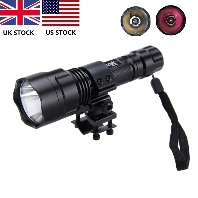 850nm IR Flashlight Infrared Radiation Night Vision LED Hunting Flashlight Mount Light To be used with Night Vision Device
850nm IR Flashlight Infrared Radiation Night Vision LED Hunting Flashlight Mount Light To be used with Night Vision Device
