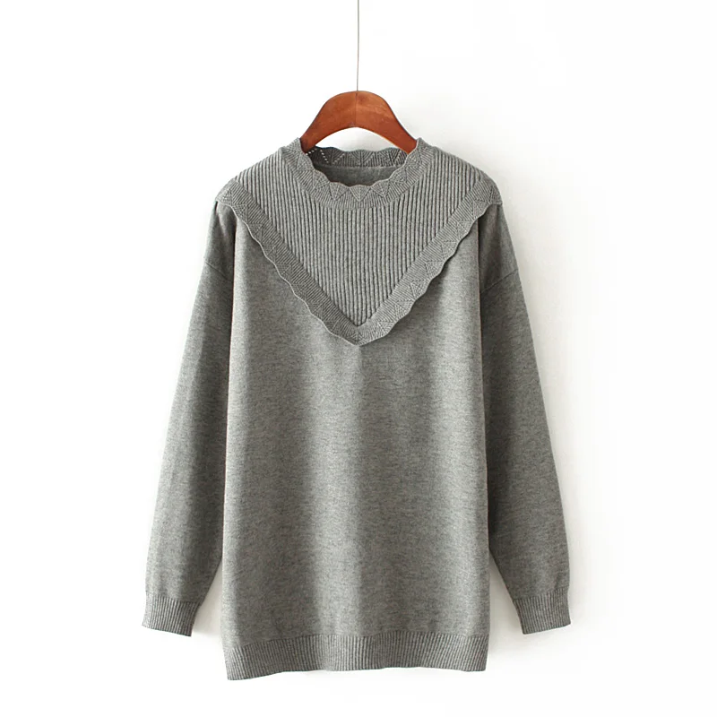 s1b Korean version of the new female was thin wild lace round neck solid color pullover sweater autumn and winter bbl110 cherry
s1b Korean version of the new female was thin wild lace round neck solid color pullover sweater autumn and winter bbl110 cherry